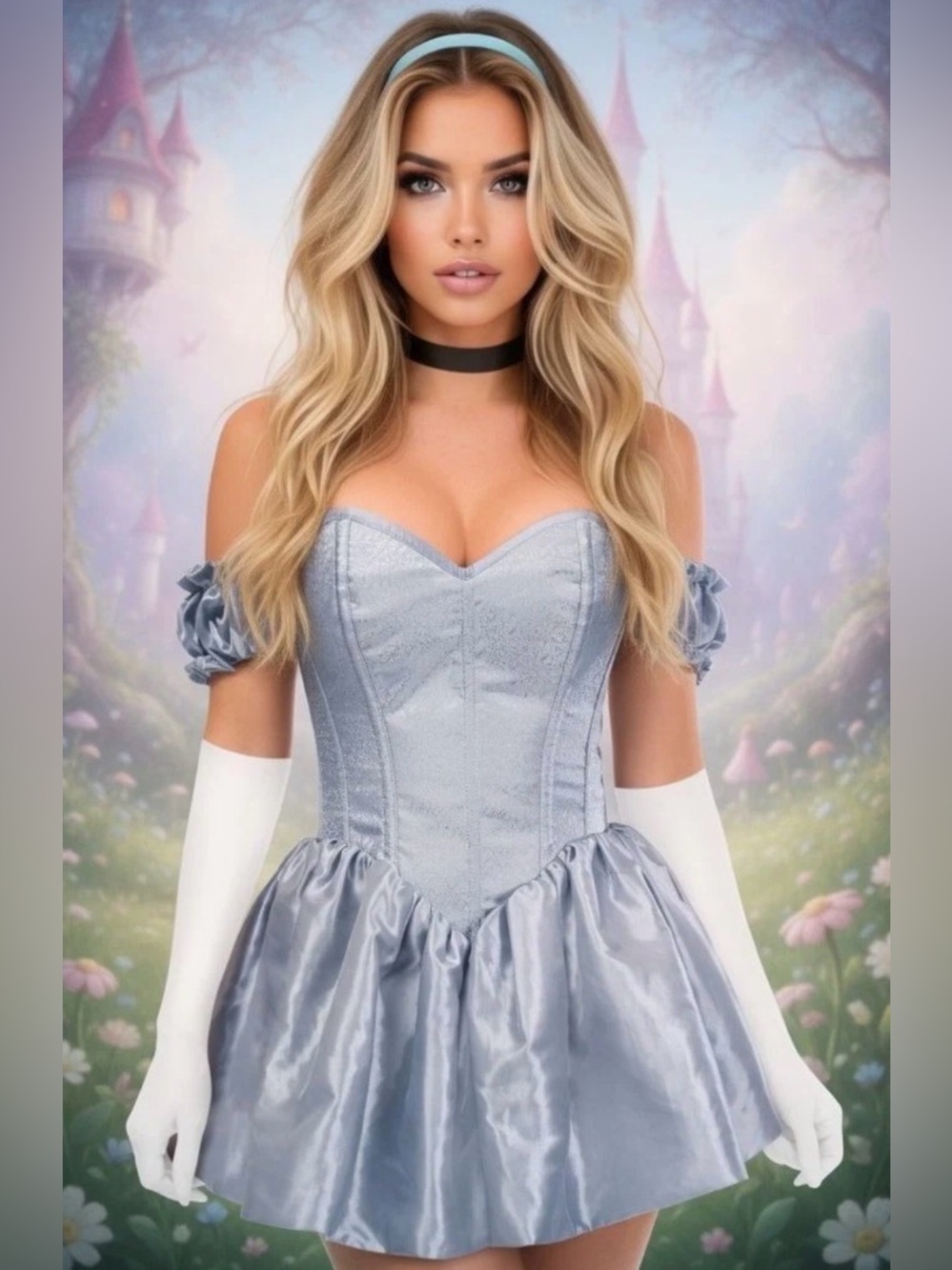 Cinderella princess Corset- small - Picture 2 of 8